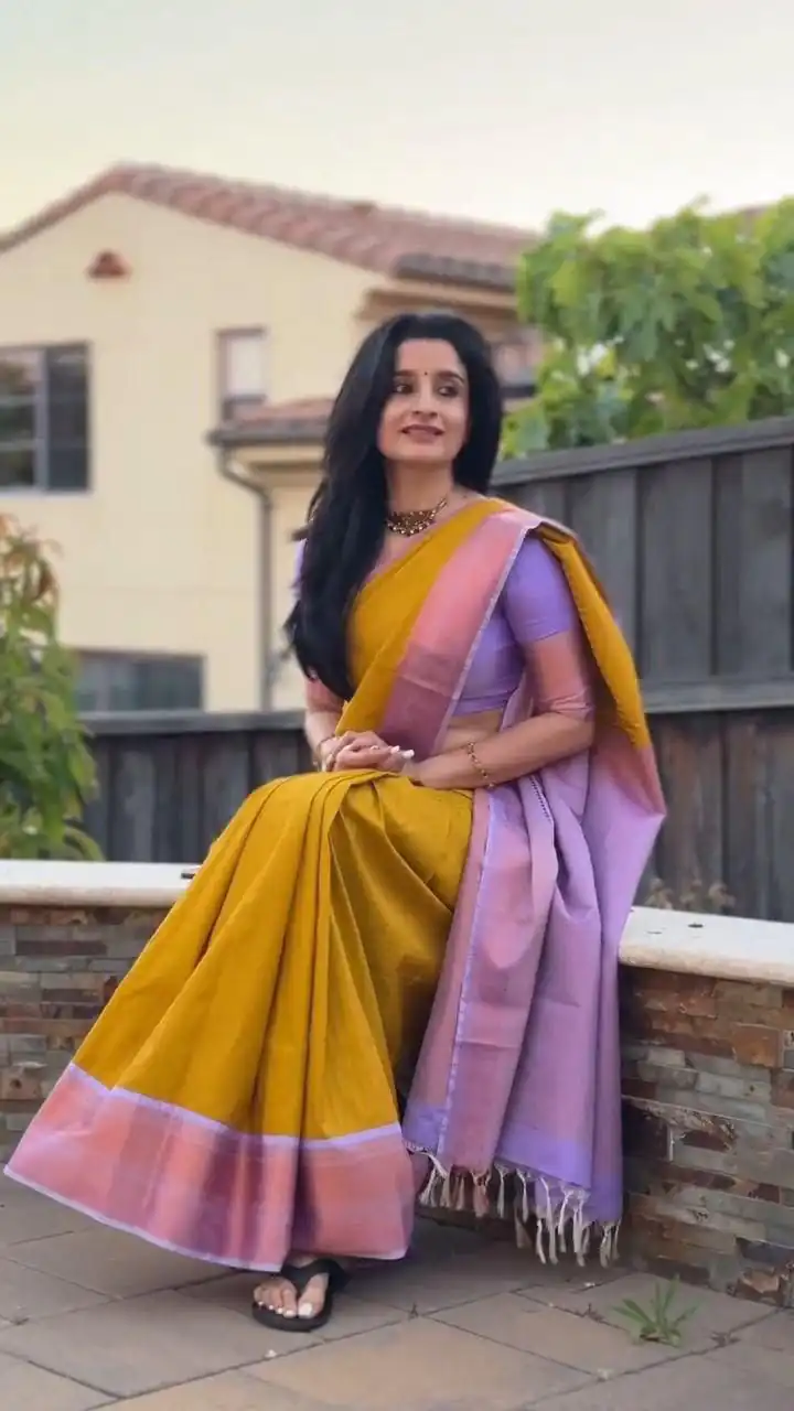KP 6061 Mustered Color Soft Lichi Silk Saree with Jacquard Work. Best Price ₹1349. Delivery 4-6 Working Days. Online Shop now. | Designer Sarees, Modern Digital sarees, Sarees, Bollywood Sarees, Creative Sarees, Embroidered Sarees, Ethnic Saree, Party Wear Sarees