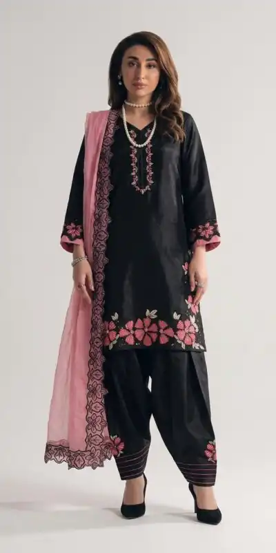 SR 1709 Pink Color Roman Silk Salwar Suit with Embroidery Work. Available at ₹2399 only. Delivery 4-6 Working Days. Shop now. | Jump Suits, Salwar suit, Casual Suits, Creative suits, Designer Suits, Palazzo Suits, Party Wear Suits, Patiala Suits, Straight Suits