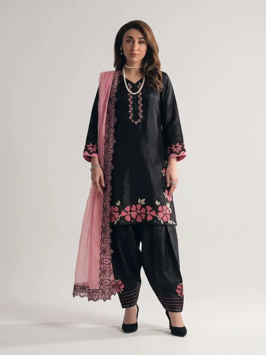 SR 1709 Pink Color Roman Silk Salwar Suit with Embroidery Work. Available at ₹2399 only. Delivery 4-6 Working Days. Shop now. | Jump Suits, Salwar suit, Casual Suits, Creative suits, Designer Suits, Palazzo Suits, Party Wear Suits, Patiala Suits, Straight Suits