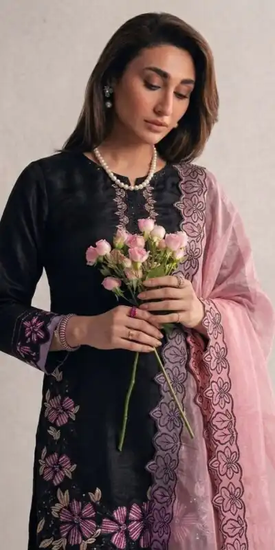 SR 1709 Pink Color Roman Silk Salwar Suit with Embroidery Work. Available at ₹2399 only. Delivery 4-6 Working Days. Shop now. | Jump Suits, Salwar suit, Casual Suits, Creative suits, Designer Suits, Palazzo Suits, Party Wear Suits, Patiala Suits, Straight Suits