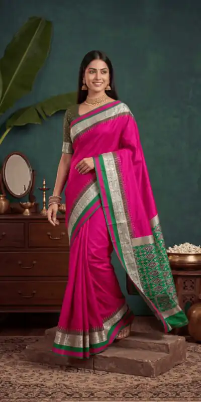 MB 261 Pink | Purple Soft Crafted Saree with Moti Work & Zari Work. Now at just ₹1999. Delivery 4-6 Working Days. Shop now. | Designer Sarees, Modern Digital sarees, Sarees, Bollywood Sarees, Creative Sarees, Embroidered Sarees, Ethnic Saree, Party Wear Sarees