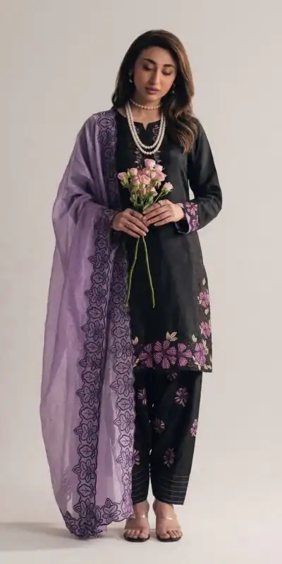 SR 1709 Purple Color Roman Silk Salwar Suit with Embroidery Work. Available at ₹2399 only. Delivery 4-6 Working Days. Shop now. | Jump Suits, Salwar suit, Casual Suits, Creative suits, Designer Suits, Palazzo Suits, Party Wear Suits, Patiala Suits, Straight Suits