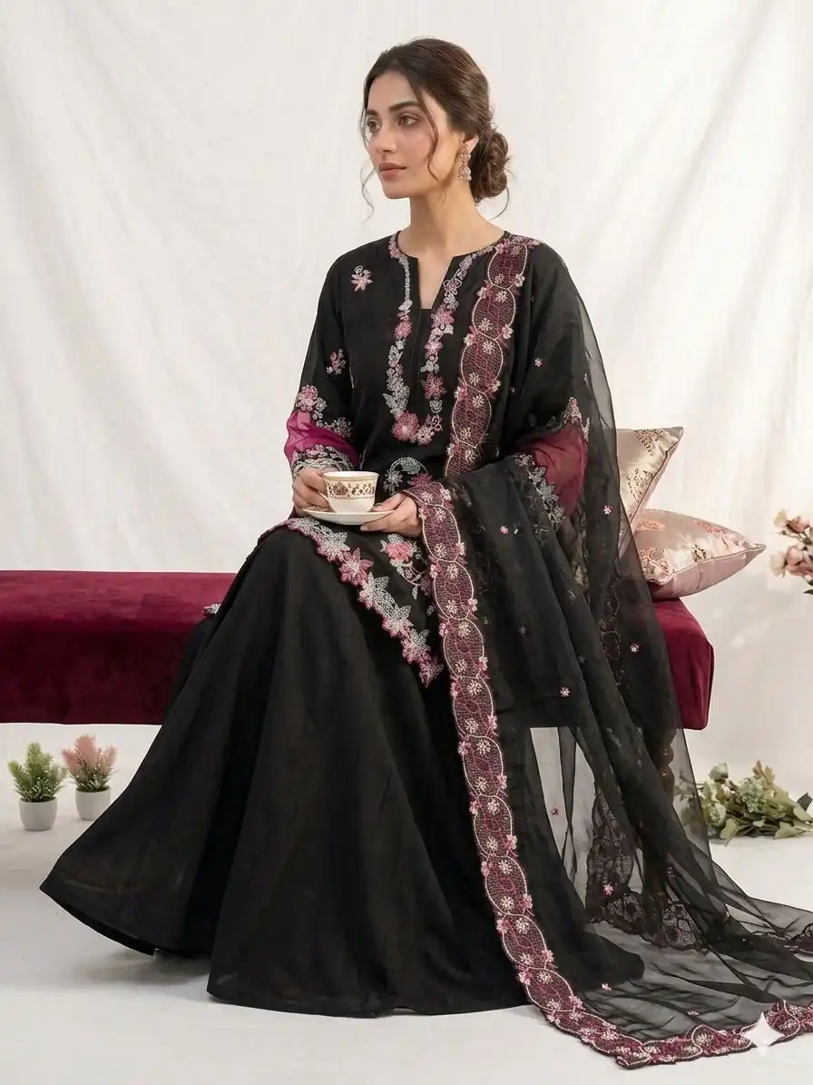 LG 2116 Black Crape Silk with Embroidery Work Salwar Suit . Introductory Price ₹2149. Delivery 4-6 Working Days. Shop now. | Jump Suits, Salwar suit, Casual Suits, Creative suits, Designer Suits, Palazzo Suits, Party Wear Suits, Patiala Suits, Straight Suits