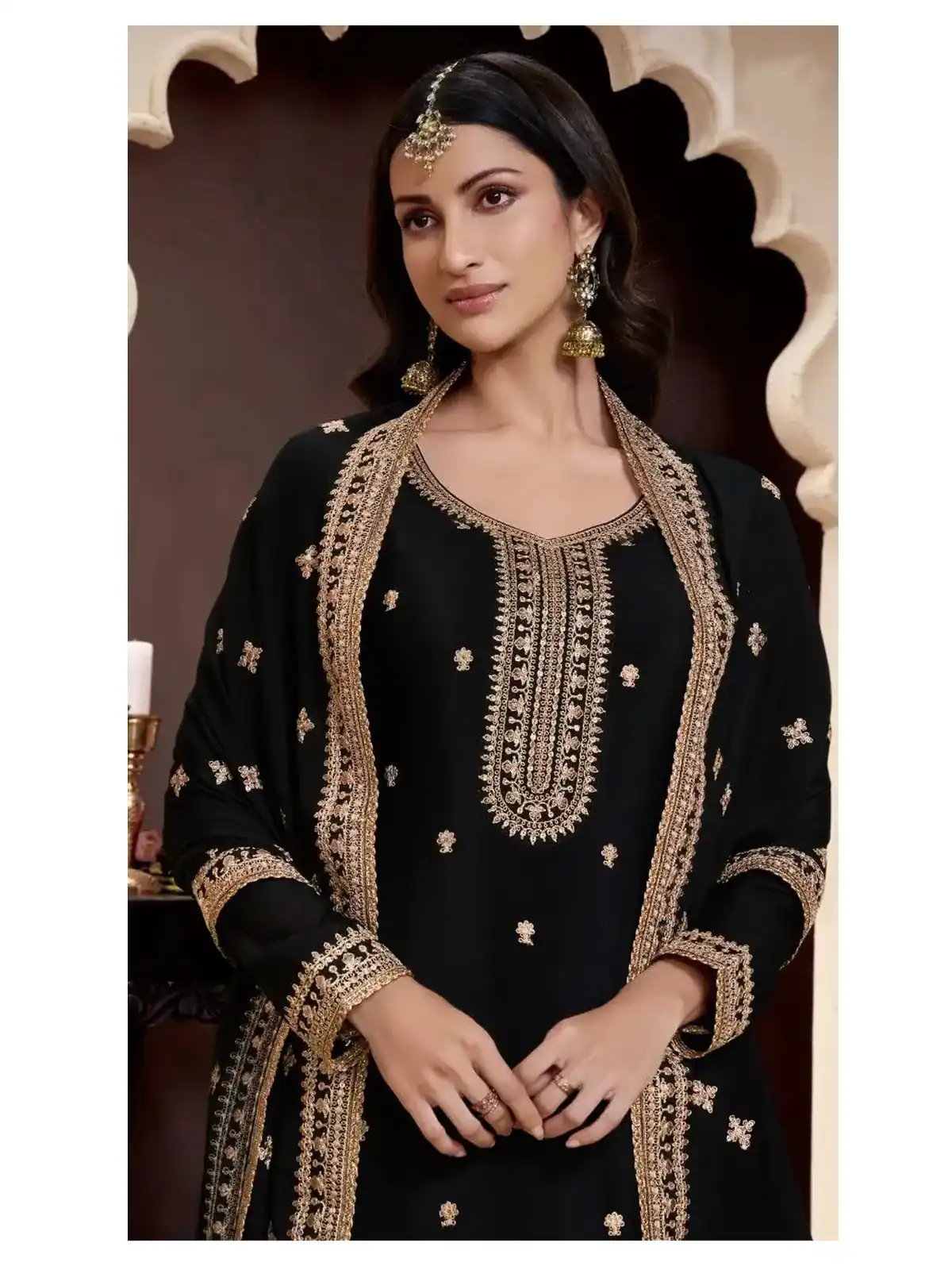 FC  71151 Black Chinon Salwar Suit Perfect for Wedding, Party, Lohri, Eid, Holi – . Affordable Price ₹2549. Delivery 4-6 Working Days. Shop now. | Jump Suits, Salwar suit, Casual Suits, Creative suits, Designer Suits, Palazzo Suits, Party Wear Suits, Patiala Suits, Straight Suits