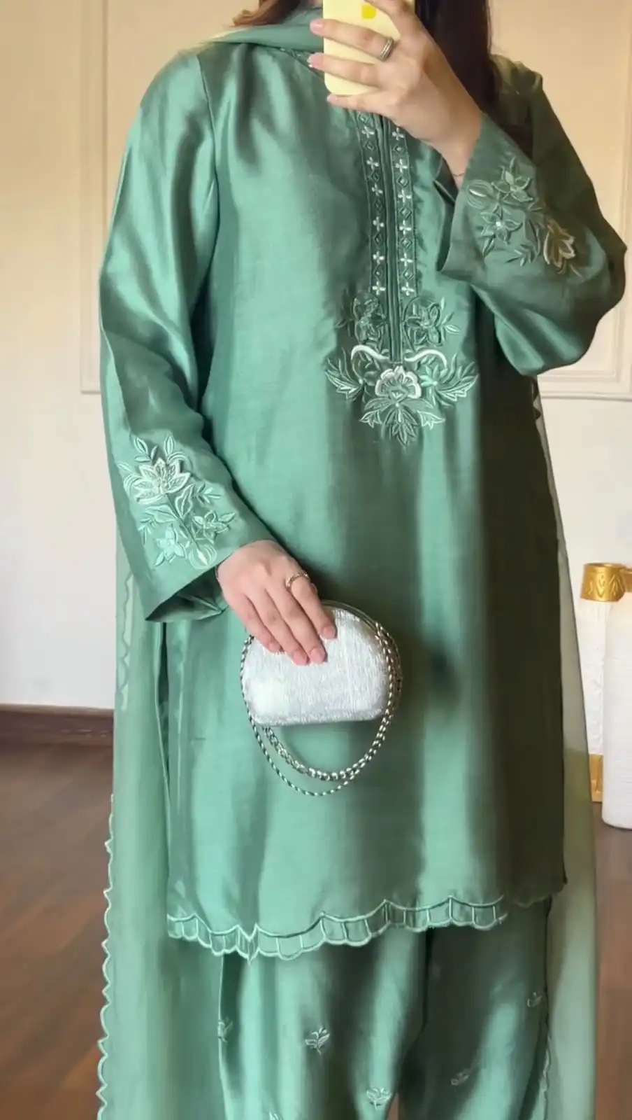 KD 1624 Pista American Silk Salwar Suit Perfect for Wedding, Party, Onam, Family Gatherings, Baisakhi – . Affordable Price ₹2049. Delivery 4-6 Working Days | Jump Suits, Salwar suit, Casual Suits, Creative suits, Designer Suits, Palazzo Suits, Party Wear Suits, Patiala Suits, Straight Suits