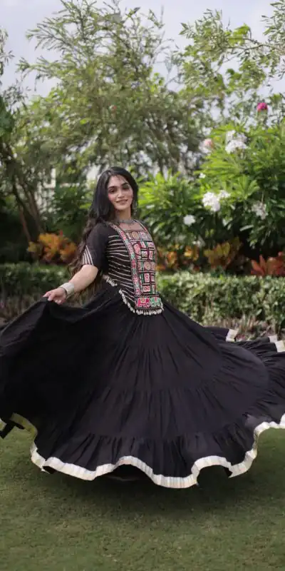 PKA 5078 Black Kora Cotton Lehenga Choli erfect for Wedding, Party, Haldi, Traditional Day, Makar Sankranti – . Special Price ₹2649. Delivery 4-6 Working | Lehenga, Bollywood Lehenga, Creative Lehenga, Designer Lehenga, Embroidered Lehenga, Party Wear Lehenga
