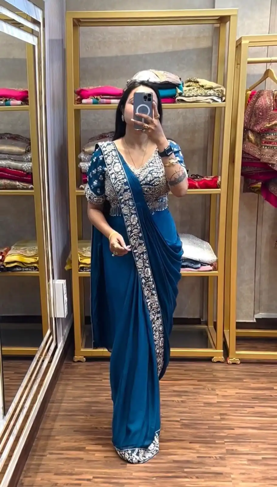PST 1177 Blue Chinon Saree erfect for Wedding, Party, Baisakhi, Bridal Wear, Onam – . Special Price ₹2099. Delivery 4-6 Working Days. Shop now. | Designer Sarees, Modern Digital sarees, Sarees, Bollywood Sarees, Creative Sarees, Embroidered Sarees, Ethnic Saree, Party Wear Sarees
