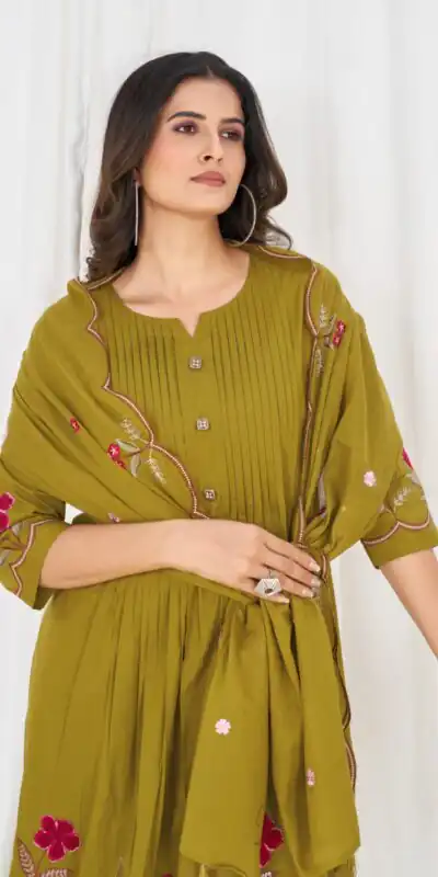 DIVA 159 Mustered with Embroidery Work & Cut Work Brown Pure Cotton Salwar Suit . Exclusive Offer ₹2499. Delivery 4-6 Working Days. Shop now. | Jump Suits, Salwar suit, Casual Suits, Creative suits, Designer Suits, Palazzo Suits, Party Wear Suits, Patiala Suits, Straight Suits