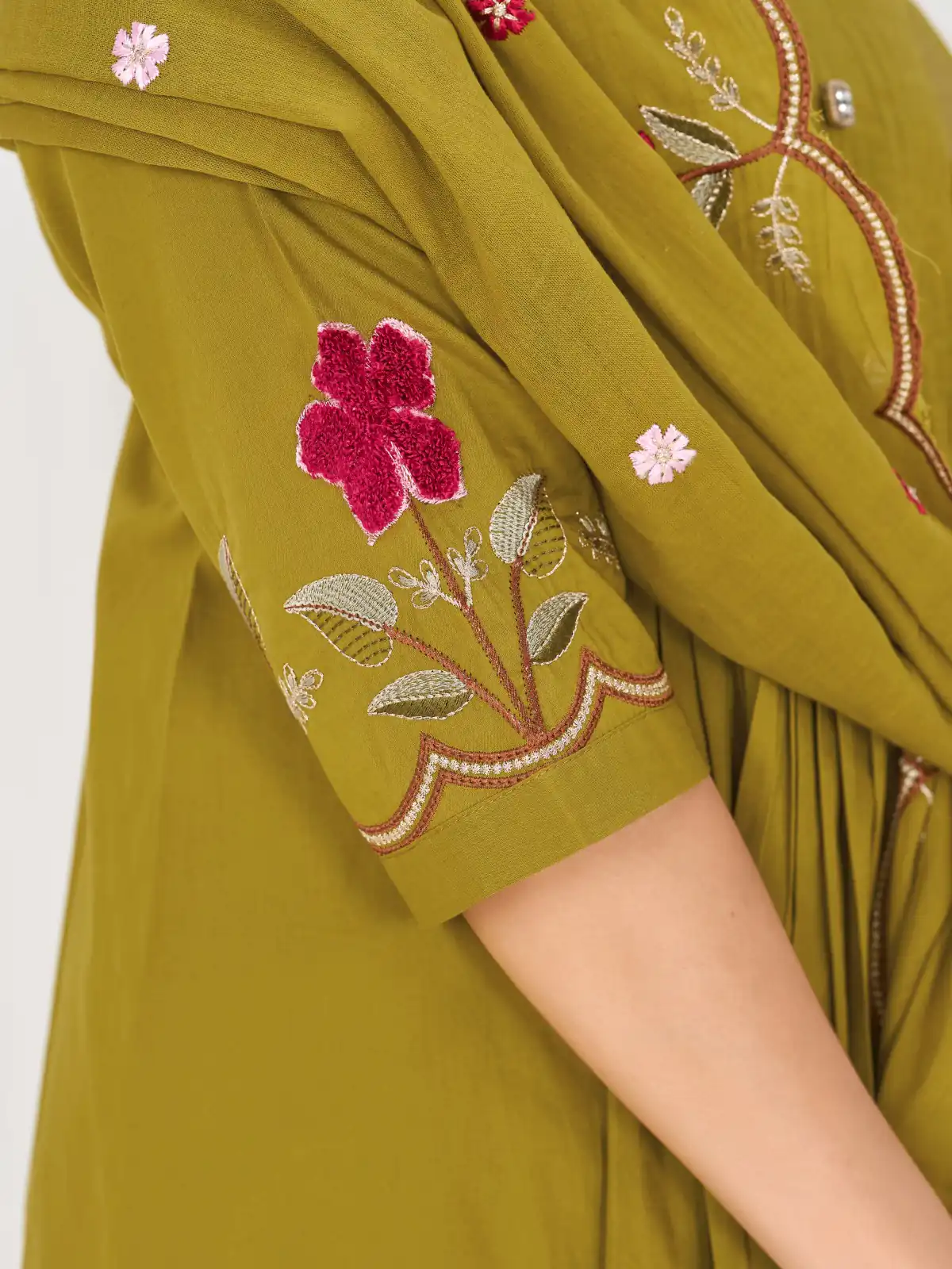 DIVA 159 Mustered with Embroidery Work & Cut Work Brown Pure Cotton Salwar Suit . Exclusive Offer ₹2499. Delivery 4-6 Working Days. Shop now. | Jump Suits, Salwar suit, Casual Suits, Creative suits, Designer Suits, Palazzo Suits, Party Wear Suits, Patiala Suits, Straight Suits