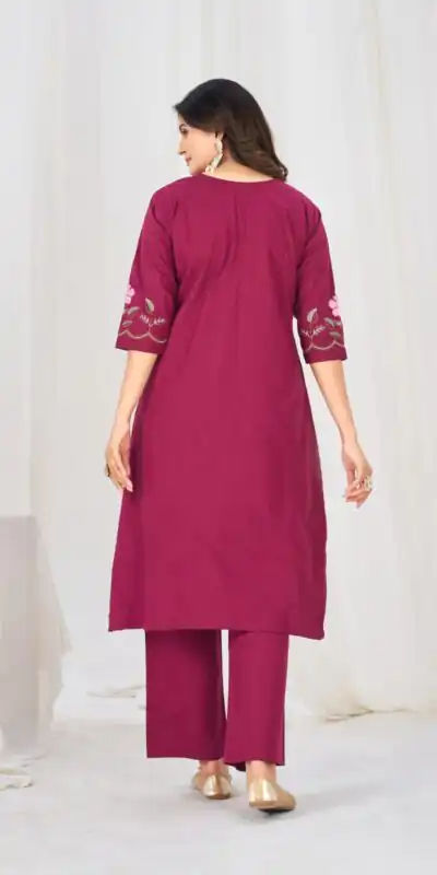 DIVA 159 Pink with Embroidery Work & Cut Work Brown Pure Cotton Salwar Suit . Exclusive Offer ₹2499. Delivery 4-6 Working Days. Shop now. | Jump Suits, Salwar suit, Casual Suits, Creative suits, Designer Suits, Palazzo Suits, Party Wear Suits, Patiala Suits, Straight Suits