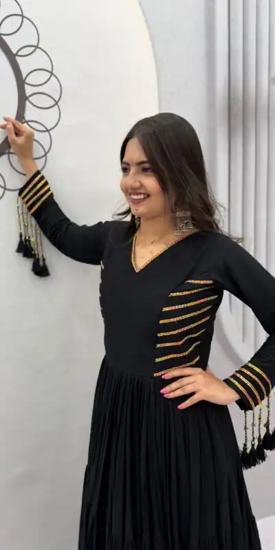 PC 590 Black in Color Pure Cotton ace Work Gown . Wedding, Party, Festive, Events Get it for ₹2449. Delivery 4-6 Working Days. Best Online Shop now. | Gowns, Bollywood Gowns, Creative Gowns, Designer Gowns, Embroidered Gowns, Party Wear Gowns