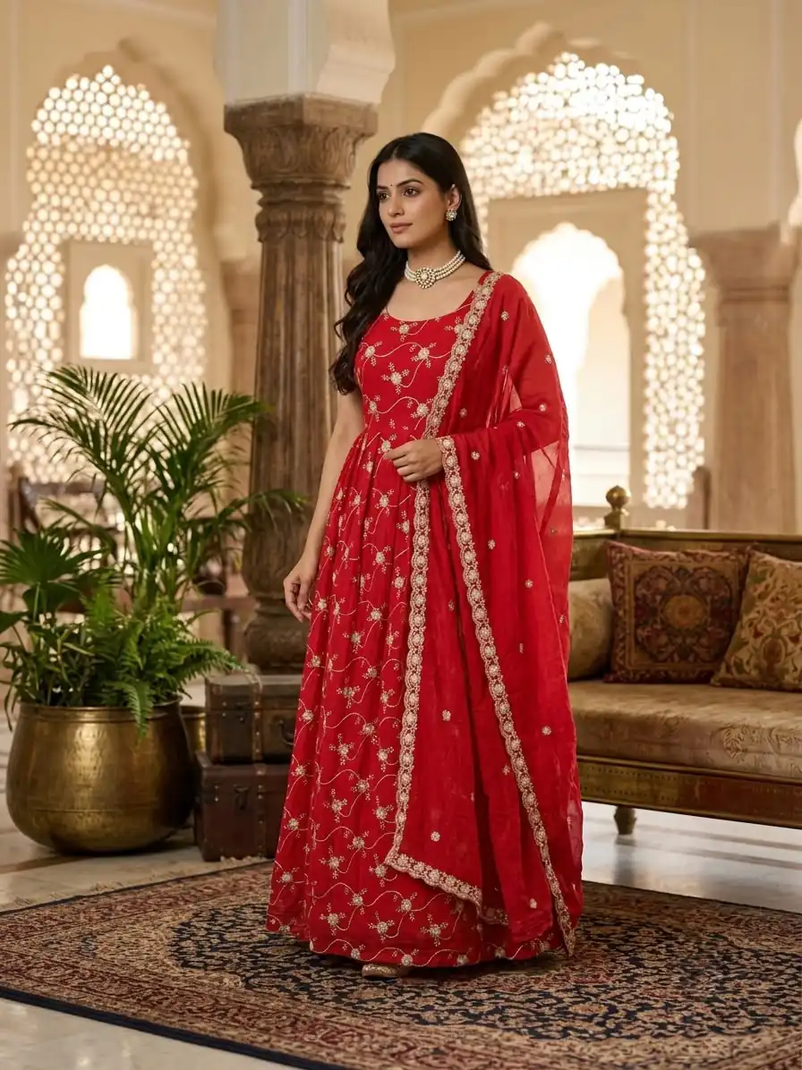 KD 1534 Red in Color Fendy Silk Designer Work Salwar Suit . Introductory Price ₹2499. Delivery 4-6 Working Days. Shop now. | Jump Suits, Salwar suit, Casual Suits, Creative suits, Designer Suits, Palazzo Suits, Party Wear Suits, Patiala Suits, Straight Suits