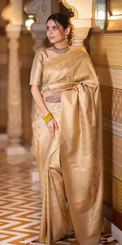 KPR 237 Cream Soft Lichi Silk Cloth Saree Perfect for Wedding, Party, Family Gatherings, Sangeet, Ethnic Day – . Festive Deal ₹1299. Delivery 4-6 Workin | Designer Sarees, Modern Digital sarees, Sarees, Bollywood Sarees, Creative Sarees, Embroidered Sarees, Ethnic Saree, Party Wear Sarees