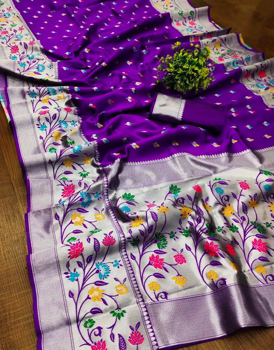 KPR 295 Purple Soft Lichi Silk Cloth Saree Perfect for Wedding, Party, Family Gatherings, Sangeet, Ethnic Day – . Festive Deal ₹1449. Delivery 4-6 Working | Designer Sarees, Modern Digital sarees, Sarees, Bollywood Sarees, Creative Sarees, Embroidered Sarees, Ethnic Saree, Party Wear Sarees