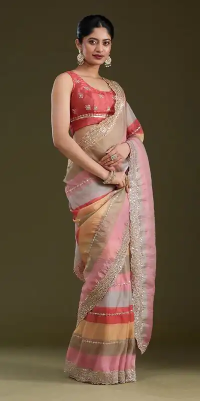 NC 5564 Multi Color Goldy Silk Saree with Zari Work & Embroidery Work. Best Price ₹2149. Delivery 4-6 Working Days. Shop now. | Designer Sarees, Modern Digital sarees, Sarees, Bollywood Sarees, Creative Sarees, Embroidered Sarees, Ethnic Saree, Party Wear Sarees