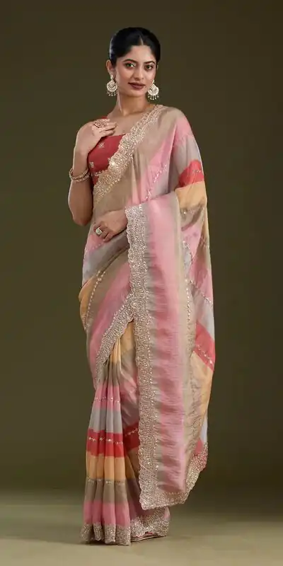 NC 5564 Multi Color Goldy Silk Saree with Zari Work & Embroidery Work. Best Price ₹2149. Delivery 4-6 Working Days. Shop now. | Designer Sarees, Modern Digital sarees, Sarees, Bollywood Sarees, Creative Sarees, Embroidered Sarees, Ethnic Saree, Party Wear Sarees