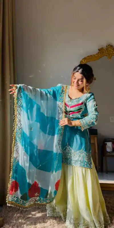 ZC NEHA Blue Mox Fendy Salwar Suit with Embroidery Work & Sequins Work. Get it for ₹2449. Delivery 4-6 Working Days. Shop now. | Jump Suits, Salwar suit, Casual Suits, Creative suits, Designer Suits, Palazzo Suits, Party Wear Suits, Patiala Suits, Straight Suits