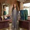 ST 249 Grey Roman Silk Salwar Suit with Sequins Work & Embroidery Work. Available at ₹2099 only. Delivery 4-6 Working Days. Shop now. | Jump Suits, Salwar suit, Casual Suits, Creative suits, Designer Suits, Palazzo Suits, Party Wear Suits, Patiala Suits, Straight Suits