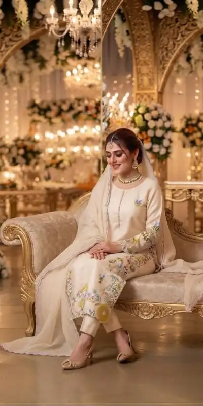 LG 2132 Off Whiten Glass Roman Salwar Suit with Embroidery Work. Introductory Price ₹2349. Delivery 4-6 Working Days. Shop now. | Jump Suits, Salwar suit, Casual Suits, Creative suits, Designer Suits, Palazzo Suits, Party Wear Suits, Patiala Suits, Straight Suits