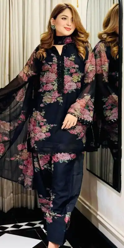 JF 008 Black Colour Digital Print Salwar Suit in Black Faux Georgette. Now at just ₹2149. Delivery 4-6 Working Days. Shop now. | Jump Suits, Salwar suit, Casual Suits, Creative suits, Designer Suits, Palazzo Suits, Party Wear Suits, Patiala Suits, Straight Suits