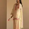 BE 490 White Mul Chanderi Salwar Suit with Embroidery Work & Sequins Work. Festive Deal ₹2399. Delivery 4-6 Working Days. Shop nowp | Jump Suits, Salwar suit, Casual Suits, Creative suits, Designer Suits, Palazzo Suits, Party Wear Suits, Patiala Suits, Straight Suits