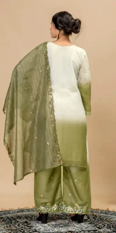 ST 1198 Mehandi in Star Georgette Embroidery Work Salwar Suit . Introductory Price ₹2399. Delivery 4-6 Working Days. Shop now. | Jump Suits, Salwar suit, Casual Suits, Creative suits, Designer Suits, Palazzo Suits, Party Wear Suits, Patiala Suits, Straight Suits