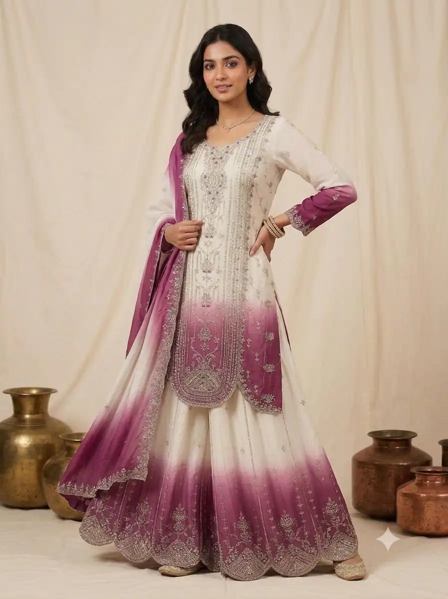 LG 2128 Pink  in Star Georgette Embroidery Work Salwar Suit . Introductory Price ₹2399. Delivery 4-6 Working Days. Shop now. | Jump Suits, Salwar suit, Casual Suits, Creative suits, Designer Suits, Palazzo Suits, Party Wear Suits, Patiala Suits, Straight Suits