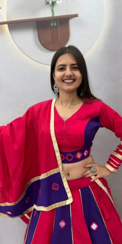 PC 599 Red Roman Silk Lehenga Choli Perfect for Wedding, Party, Eid, Reception, Durga Puja – . Available at ₹2899 only. Delivery 4-6 Working Days. Shop now. | Lehenga, Bollywood Lehenga, Creative Lehenga, Designer Lehenga, Embroidered Lehenga, Party Wear Lehenga