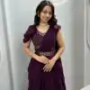 Ram 193 Wine | Faux Georgette Lehenga Choli with Embroidery Work & Lace Work. Special Price ₹2149. Delivery 4-6 Working Days. Shop now. | Lehenga, Bollywood Lehenga, Creative Lehenga, Designer Lehenga, Embroidered Lehenga, Party Wear Lehenga