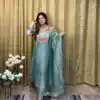 WW 1281 Blue in Salsa Silk Embroidery Work & Sequins Work Salwar Suit . Get it for ₹2899. Delivery 4-6 Working Days. Shop now. | Jump Suits, Salwar suit, Casual Suits, Creative suits, Designer Suits, Palazzo Suits, Party Wear Suits, Patiala Suits, Straight Suits
