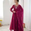 JF 056 Pink Faux Georgette Salwar Suit with Mirror Work & Embroidery Work. Get it for ₹2349. Delivery 4-6 Working Days. Shop now. | Jump Suits, Salwar suit, Casual Suits, Creative suits, Designer Suits, Palazzo Suits, Party Wear Suits, Patiala Suits, Straight Suits