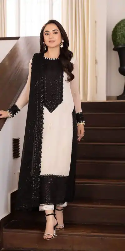 KD 1593 Black in Color Natural Crepe Embroidery Work Salwar Suit . Affordable Price ₹2399. Delivery 4-6 Working Days. Shop now. | Jump Suits, Salwar suit, Casual Suits, Creative suits, Designer Suits, Palazzo Suits, Party Wear Suits, Patiala Suits, Straight Suits