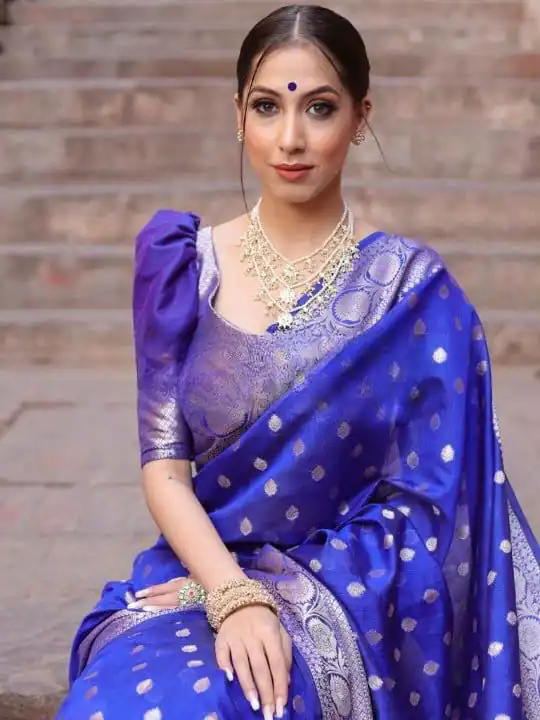 KP 7000 Blue Soft Lichi Silk Cloth Saree Perfect for Wedding, Party, Family Gatherings, Sangeet, Ethnic Day – . Festive Deal ₹1549. Delivery 4-6 Working | Designer Sarees, Modern Digital sarees, Sarees, Bollywood Sarees, Creative Sarees, Embroidered Sarees, Ethnic Saree, Party Wear Sarees