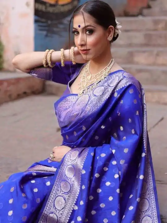 KP 7000 Blue Soft Lichi Silk Cloth Saree Perfect for Wedding, Party, Family Gatherings, Sangeet, Ethnic Day – . Festive Deal ₹1549. Delivery 4-6 Working | Designer Sarees, Modern Digital sarees, Sarees, Bollywood Sarees, Creative Sarees, Embroidered Sarees, Ethnic Saree, Party Wear Sarees
