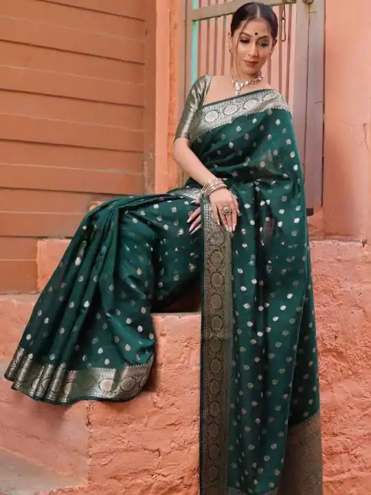 KP 7000 Green Soft Lichi Silk Cloth Saree Perfect for Wedding, Party, Family Gatherings, Sangeet, Ethnic Day – . Festive Deal ₹1549. Delivery 4-6 Working | Designer Sarees, Modern Digital sarees, Sarees, Bollywood Sarees, Creative Sarees, Embroidered Sarees, Ethnic Saree, Party Wear Sarees