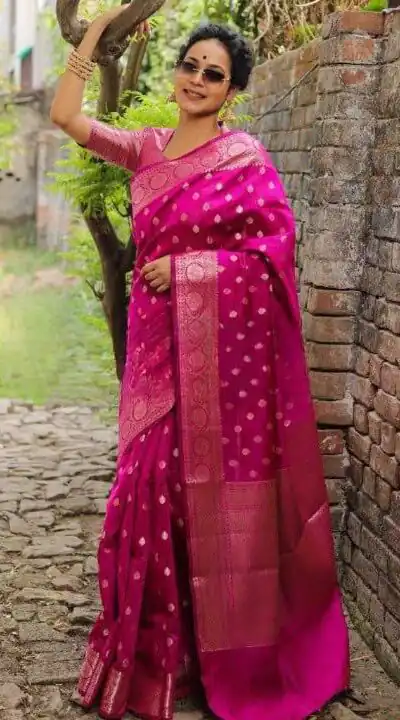 KP 7000 Pink Soft Lichi Silk Cloth Saree Perfect for Wedding, Party, Family Gatherings, Sangeet, Ethnic Day – . Festive Deal ₹1549. Delivery 4-6 Working | Designer Sarees, Modern Digital sarees, Sarees, Bollywood Sarees, Creative Sarees, Embroidered Sarees, Ethnic Saree, Party Wear Sarees