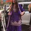 ZB 5067 Purple Chinon Silk Salwar Suit Perfect for Wedding, Party, Ganesh Chaturthi, Baby Shower, Makar Sankranti – . Affordable Price ₹2399. /- | Jump Suits, Salwar suit, Casual Suits, Creative suits, Designer Suits, Palazzo Suits, Party Wear Suits, Patiala Suits, Straight Suits