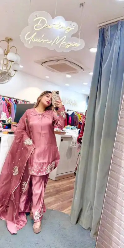 AD 202 Pink in Color Natural Crepe Embroidery Work Salwar Suit . Affordable Price ₹2049. Delivery 4-6 Working Days. Shop now. | Jump Suits, Salwar suit, Casual Suits, Creative suits, Designer Suits, Palazzo Suits, Party Wear Suits, Patiala Suits, Straight Suits