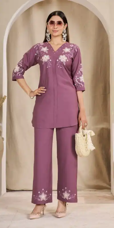DIVA 169 Onion Colour Rayon Cotton Kurti with Embroidery Work. Introductory Price ₹1999. Delivery 4-6 Working Days. Shop now. | Kurti, Bollywood Kurti, Creative Kurtis, Designer Kurti, Party Wear Kurti, Selfie Kurti