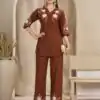 DIVA 169 Rust Colour Rayon Cotton Kurti with Embroidery Work. Introductory Price ₹1999. Delivery 4-6 Working Days. Shop now. | Kurti, Bollywood Kurti, Creative Kurtis, Designer Kurti, Party Wear Kurti, Selfie Kurti
