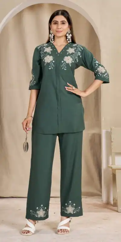 DIVA 169 Teal Colour Rayon Cotton Kurti with Embroidery Work. Introductory Price ₹1999. Delivery 4-6 Working Days. Shop now. | Kurti, Bollywood Kurti, Creative Kurtis, Designer Kurti, Party Wear Kurti, Selfie Kurti