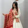 Ram 190 White Chinon silk Lehenga Choli with Sequins Work & Embroidery Work. Now at just ₹2749. Delivery 4-6 Working Days. Shop now. | Lehenga, Bollywood Lehenga, Creative Lehenga, Designer Lehenga, Embroidered Lehenga, Party Wear Lehenga