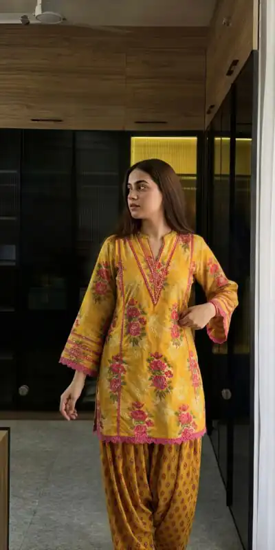NSR 909 Yellow Color Natural Crep Salwar Suit with Digital Print. Get it for ₹1999. Delivery 4-6 Working Days. Online Shop now. | Jump Suits, Salwar suit, Casual Suits, Creative suits, Designer Suits, Palazzo Suits, Party Wear Suits, Patiala Suits, Straight Suits