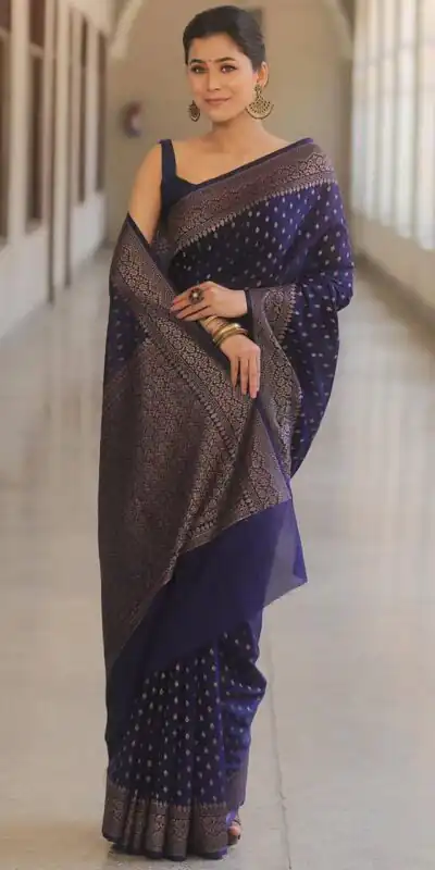 KPR 266 Dark Purple Soft Lichi Silk Cloth Saree Perfect for Wedding, Party, Family Gatherings, Sangeet, Ethnic Day – Festive Deal ₹1349. Delivery 4-6 Workin | Designer Sarees, Modern Digital sarees, Sarees, Bollywood Sarees, Creative Sarees, Embroidered Sarees, Ethnic Saree, Party Wear Sarees