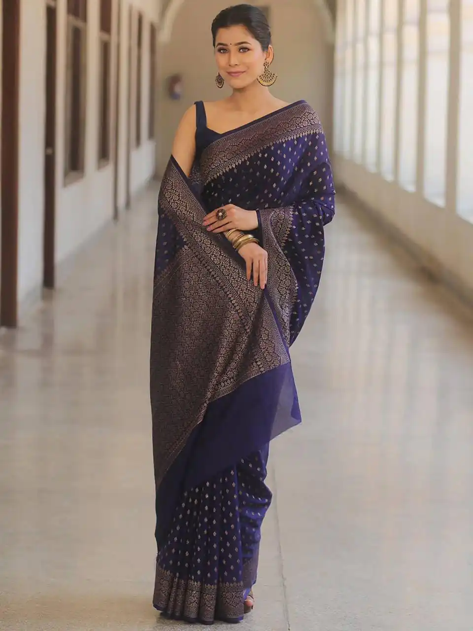 KPR 266 Dark Purple Soft Lichi Silk Cloth Saree Perfect for Wedding, Party, Family Gatherings, Sangeet, Ethnic Day – Festive Deal ₹1349. Delivery 4-6 Workin | Designer Sarees, Modern Digital sarees, Sarees, Bollywood Sarees, Creative Sarees, Embroidered Sarees, Ethnic Saree, Party Wear Sarees