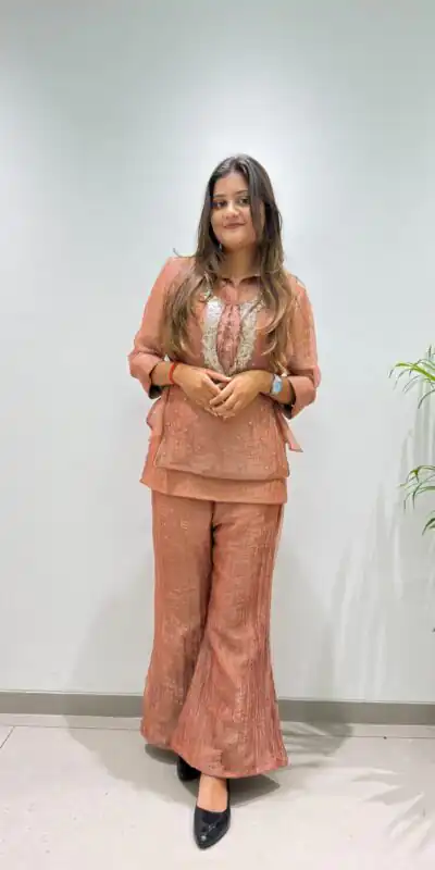 BE 493 Rust Colour | Brown Salsa Silk Kurti with Hand Work. Get it for ₹2199. Delivery 4-6 Working Days. Online Shop now. | Kurti, Bollywood Kurti, Creative Kurtis, Designer Kurti, Party Wear Kurti, Selfie Kurti