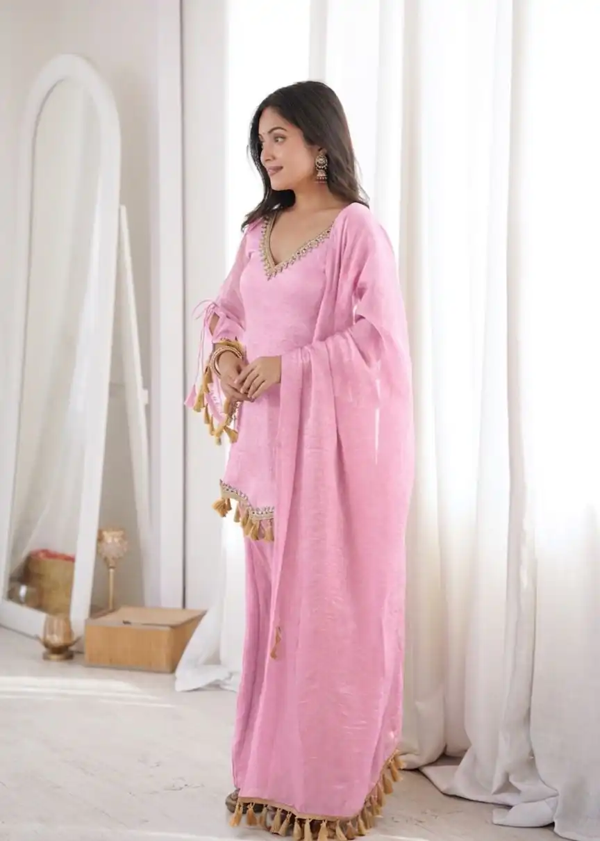 SRK 5357 Pink Doremon Crush Salwar Suit Perfect for Wedding, Party, Traditional Day, Baisakhi, Karwa Chauth – . Exclusive Offer ₹2099. Delive | Jump Suits, Salwar suit, Casual Suits, Creative suits, Designer Suits, Palazzo Suits, Party Wear Suits, Patiala Suits, Straight Suits