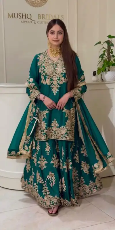 MT 1079 Teal Natural Silk Salwar Suit with Sequins Work & Embroidery Work. Special Price ₹2449. Delivery 4-6 Working Days. Shop now. | Jump Suits, Salwar suit, Casual Suits, Creative suits, Designer Suits, Palazzo Suits, Party Wear Suits, Patiala Suits, Straight Suits