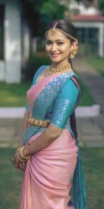 KPR 183 Peach Soft Lichi Silk Saree with Lace Work & Lace Border. Introductory Price ₹1649. Delivery 4-6 Working Days. Shop now. | Designer Sarees, Modern Digital sarees, Sarees, Bollywood Sarees, Creative Sarees, Embroidered Sarees, Ethnic Saree, Party Wear Sarees