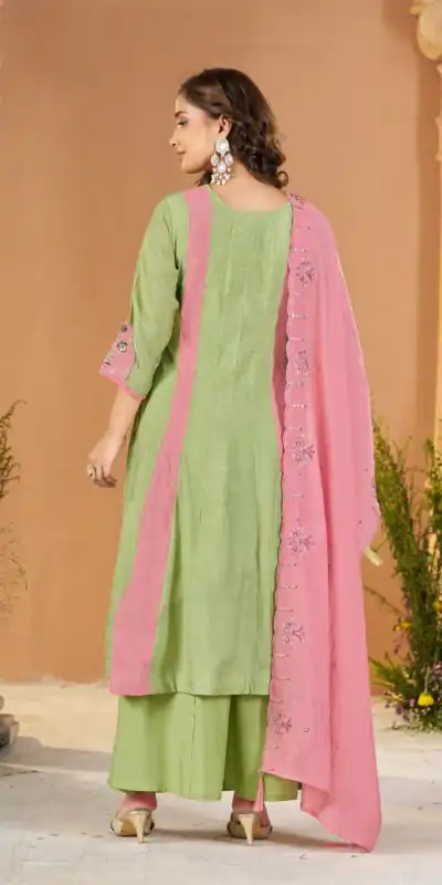 DIVA 186 Pista Mal Chanderi Salwar Suit Perfect for Wedding, Party, Baisakhi, Housewarming, Sangeet – Introductory Price ₹2899. Delivery 4-6 Working D | Jump Suits, Salwar suit, Casual Suits, Creative suits, Designer Suits, Palazzo Suits, Party Wear Suits, Patiala Suits, Straight Suits